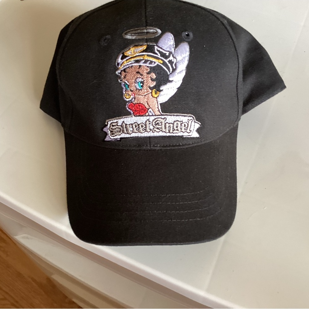 Betty Boop Black Sweet Angel Cap